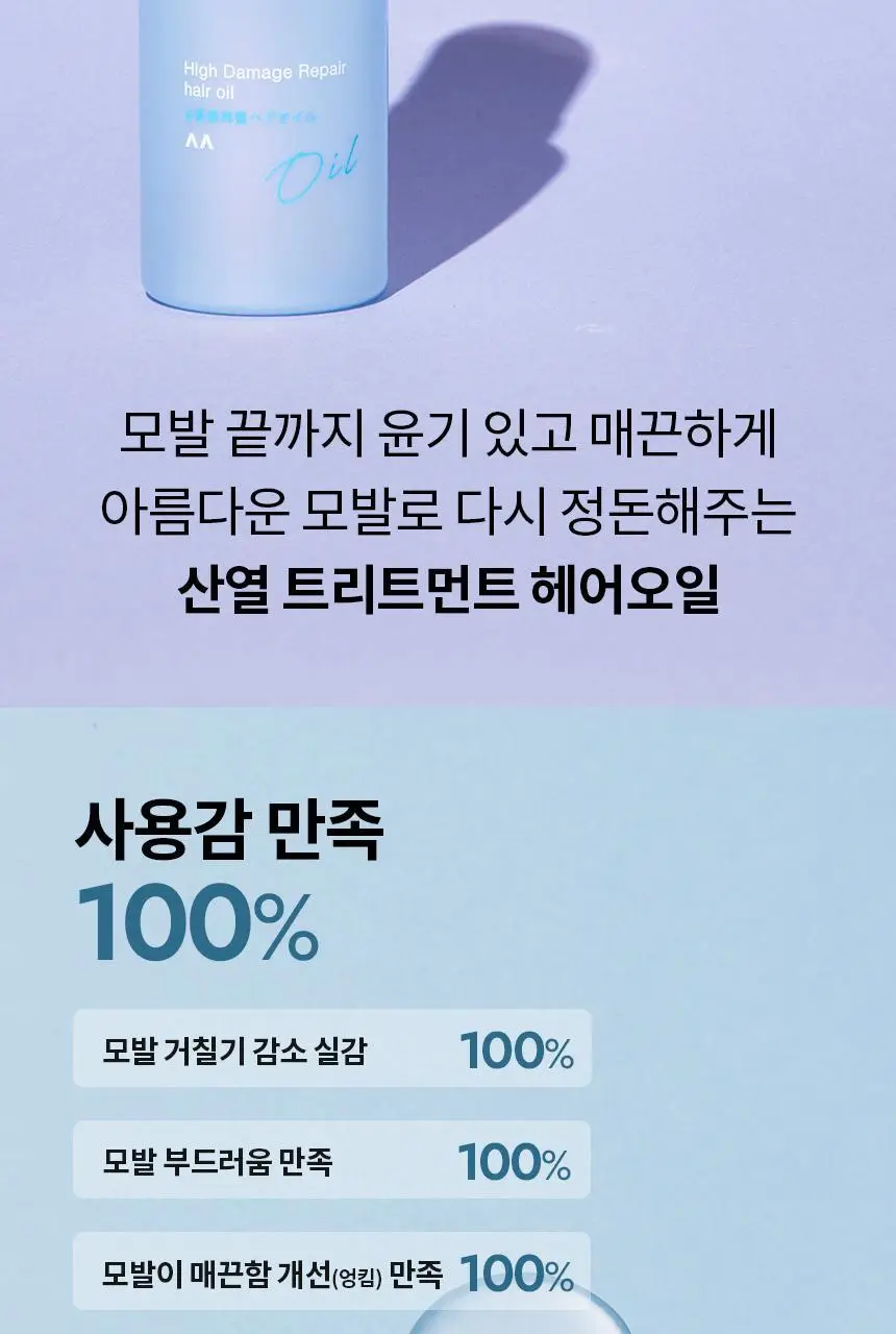 [열보호] 루시도엘 하이 데미지 리페어 헤어 오일 90ml 상세페이지 2